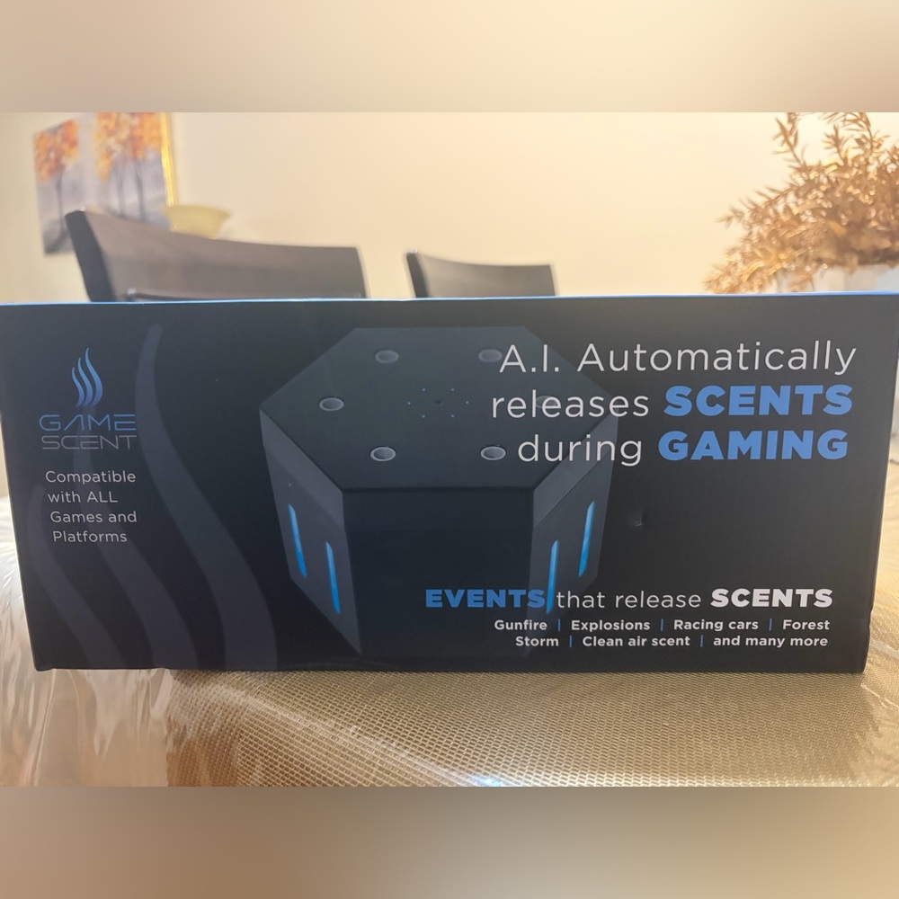 Game Scent and movie scent Device with Accessories,